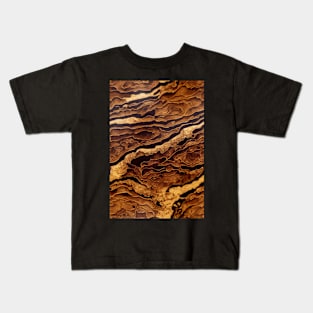 Wood pattern, a perfect gift for any woodworker or nature lover! #30 Kids T-Shirt